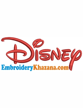 Disney Letters Embroidery Design