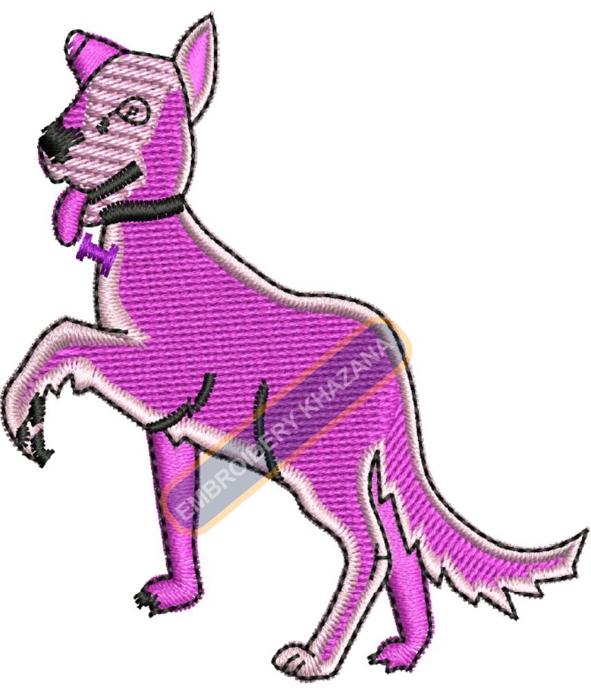 Dog Digital Machine Embroidery Design