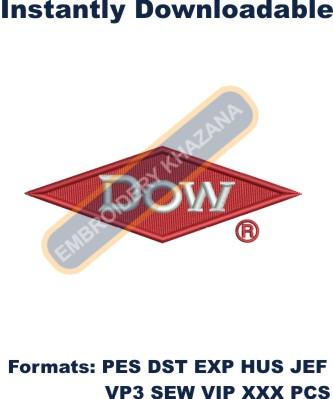 Dow Chemical Embroidery Design