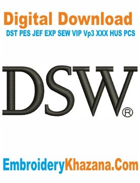 Dsw Shoes Embroidery Design