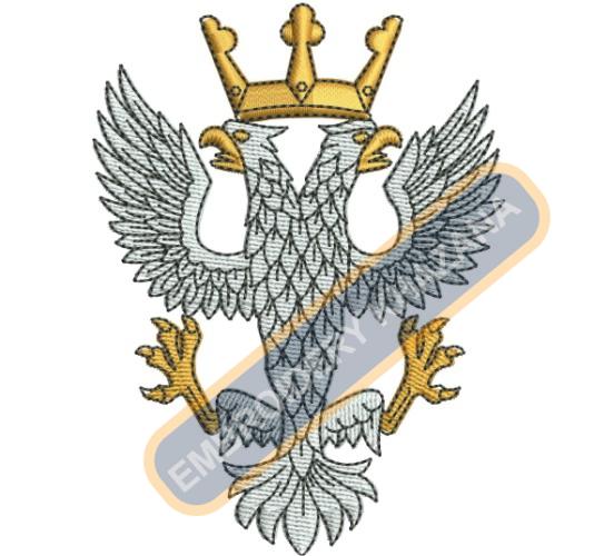 Eagle Army Embroidery Design