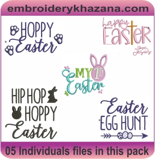 Easter Embroidery Pack