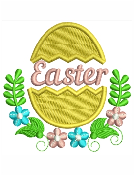 Esater Egg Embroidery Design