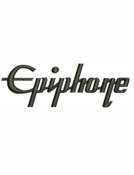 Epiphone Logo Embroidery Design