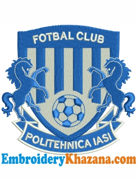 FC Politehnica Iasi Embroidery Design