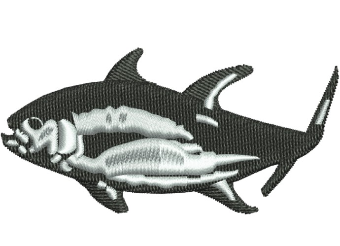 Fish Digital Machine Embroidery Design