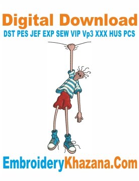Fido Dido Embroidery Design