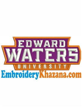 Edward Waters University Embroidery Design