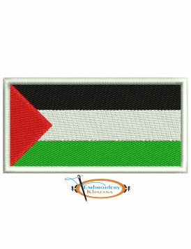 Palestine Flag Embroidery Design