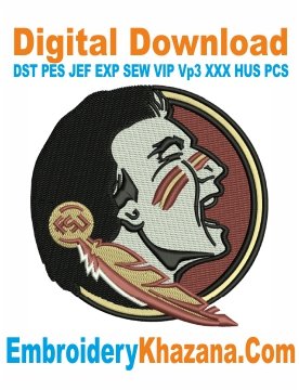 Florida State Seminoles Embroidery Design