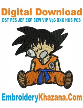 Goku Embroidery Patterns