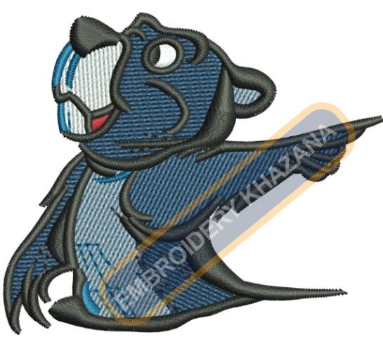 Gopher Embroidery Design