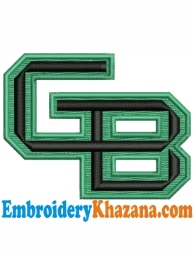 Green Bay Phoenix Logo Embroidery Design