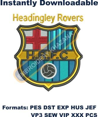 Headingley Rovers Embroidery Design