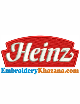 Heinz Embroidery Design