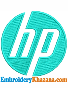 Hp Logo Embroidery Design