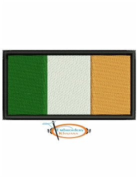 Ireland Flag Embroidery Design