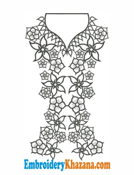 Irish Dancing Dress Embroidery Design