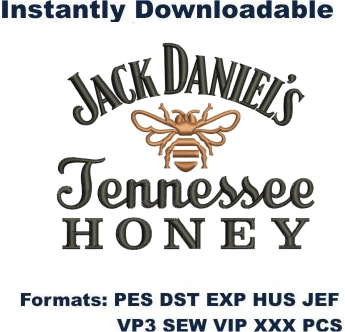 Jack Daniels Logo Embroidery Designs
