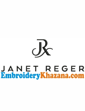 Janet Reger Logo Embroidery Design
