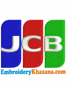 Jcb Logo Embroidery Design