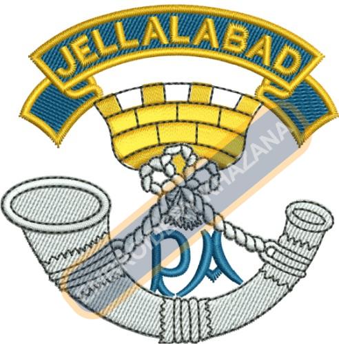 Jellalabad Badge Embroidery Design