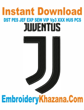 Juventus Fc Logo Embroidery Design