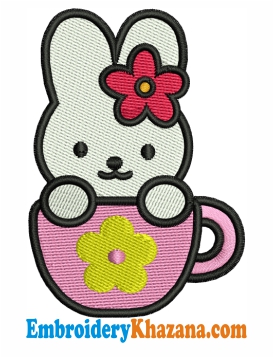 Kawaii Kitty Digital Embroidery Design
