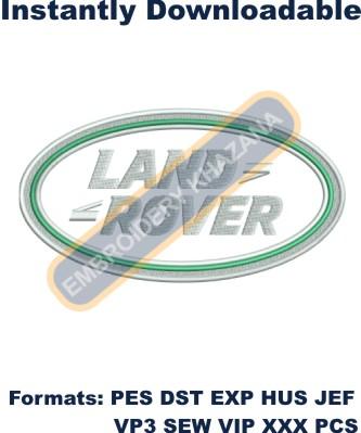 Land Rover Truck Embroidery Design