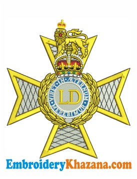 Light Dragoons Embroidery Design