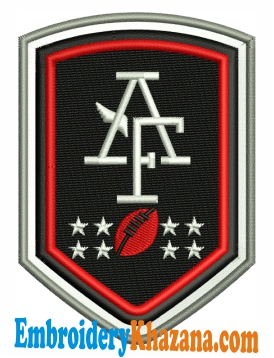 Logo Atlanta Falcons Embroidery Design