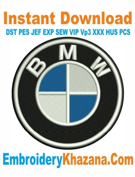 BMW Logo Embroidery Design