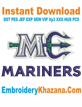 Maine Mariners Embroidery Design