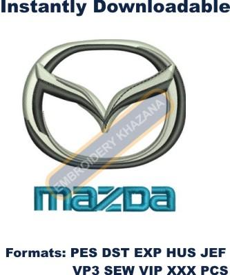 Mazda Logo Embroidery Design