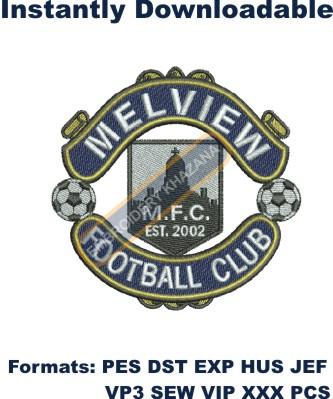 Melview Fc Embroidery Design
