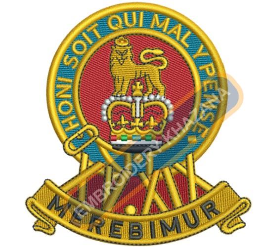 Merebimur Army Embroidery Design