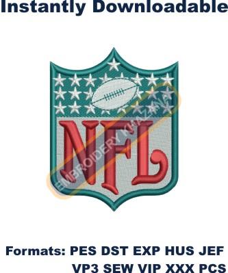 NFL Logo Embroidery Design