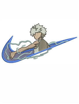 Nike Zoldyck Killua Embroidery Design