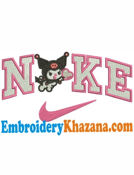 Nike Kuromi Embroidery Design