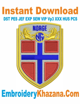 Norway Fc Logo Embroidery Design
