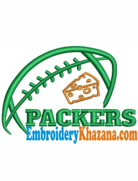 Packers Logo Embroidery Design