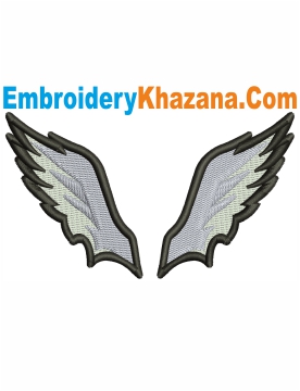Philadelphia Eagles Wings Cap Embroidery Design