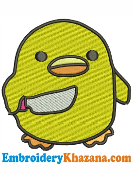 Pikachu Embroidery Design