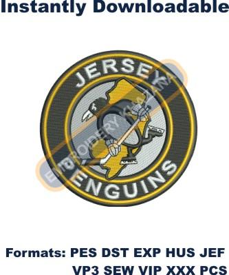 Pittsburgh Penguins Logo embroidery design