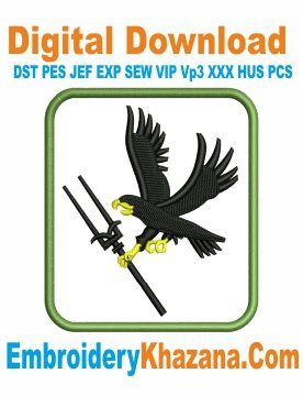 RAF Regiment 66 Squadron Embroidery Design