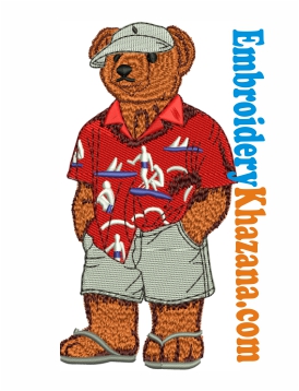 Ralph Lauren Bear Embroidery Design