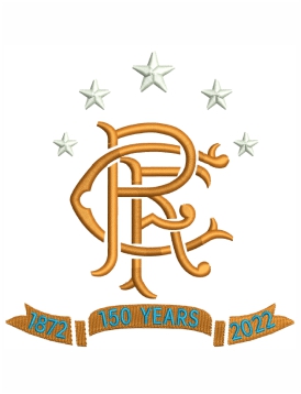 Rangers 150 Yers Embroidery Design