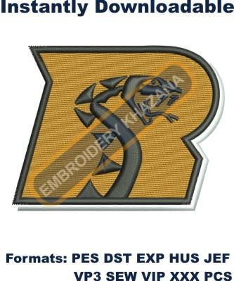 Rattlers Embroidery Design