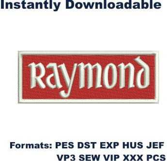 Raymond Logo Embroidery Designs