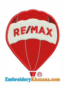 Remax Logo Embroidery Design